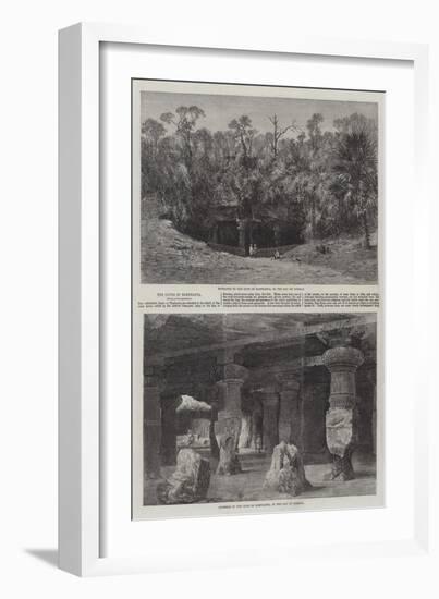 The Caves of Elephanta-null-Framed Giclee Print