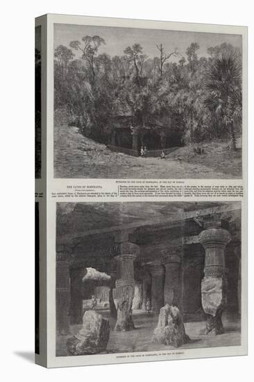 The Caves of Elephanta-null-Stretched Canvas