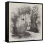 The Caves of Jedburgh, Hiding-Places of the Covenanters-Samuel Read-Framed Stretched Canvas