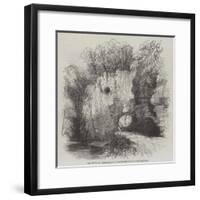 The Caves of Jedburgh, Hiding-Places of the Covenanters-Samuel Read-Framed Giclee Print