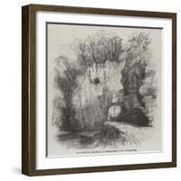 The Caves of Jedburgh, Hiding-Places of the Covenanters-Samuel Read-Framed Giclee Print