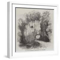 The Caves of Jedburgh, Hiding-Places of the Covenanters-Samuel Read-Framed Giclee Print