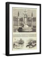 The Cawnpore Massacre Memorials-null-Framed Giclee Print