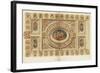 The Ceiling of the Aldermen's Court Room, Guildhall, City of London, 18th Century-James Thornhill-Framed Giclee Print