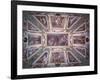 The Ceiling of the Sala Di Cosimo Il Vecchio Showing Cosimo De' Medici Returning from Exile-Giorgio Vasari-Framed Giclee Print