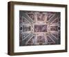 The Ceiling of the Sala Di Cosimo Il Vecchio Showing Cosimo De' Medici Returning from Exile-Giorgio Vasari-Framed Giclee Print