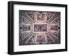 The Ceiling of the Sala Di Cosimo Il Vecchio Showing Cosimo De' Medici Returning from Exile-Giorgio Vasari-Framed Giclee Print