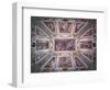 The Ceiling of the Sala Di Cosimo Il Vecchio Showing Cosimo De' Medici Returning from Exile-Giorgio Vasari-Framed Giclee Print