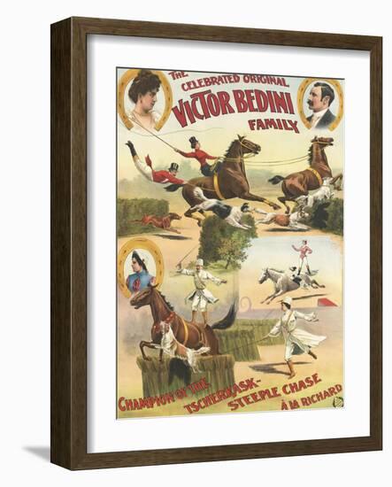 The celebrated original Victor Bedini family-null-Framed Giclee Print