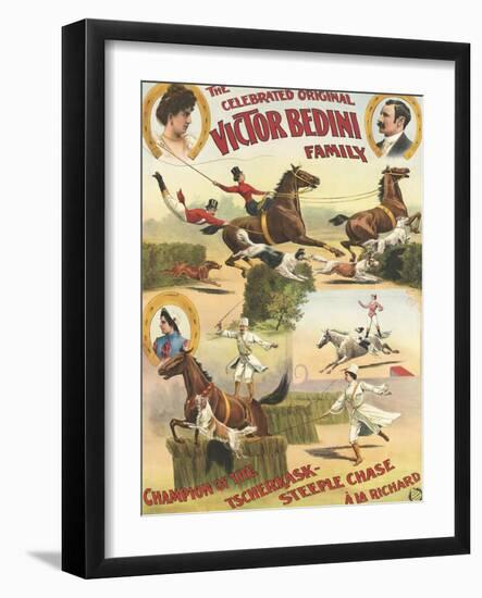 The celebrated original Victor Bedini family-null-Framed Giclee Print