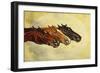 The Celebrated Race Horses 'Henry of Navarre', 'Monitor' and 'Dominoe'-Henry Stull-Framed Giclee Print