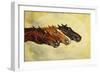 The Celebrated Race Horses 'Henry of Navarre', 'Monitor' and 'Dominoe'-Henry Stull-Framed Giclee Print