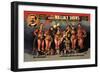 The Celebrated Stirk Family: Wallace Shows-null-Framed Art Print