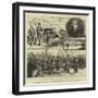 The Celebration at Savannah of the Sesqui-Centenary of the Settlement of Georgia, Usa-null-Framed Giclee Print