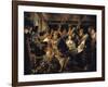 The celebration of King Bean, 1656 (painting)-Jacob Jordaens-Framed Giclee Print