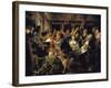 The celebration of King Bean, 1656 (painting)-Jacob Jordaens-Framed Giclee Print