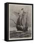 The Celebration of the Four Hundredth Anniversary of the Sailing of Columbus for America-Joseph Nash-Framed Stretched Canvas