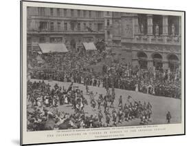 The Celebrations in Vienna in Honour of the Imperial Jubilee-null-Mounted Giclee Print