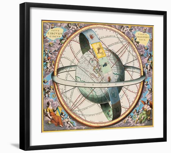 The Celestial Atlas-Andreas Cellarius-Framed Art Print