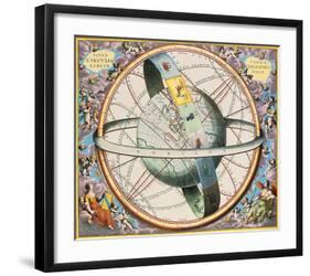 The Celestial Atlas-Andreas Cellarius-Framed Art Print