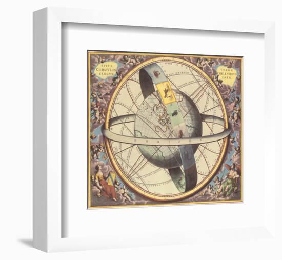 The Celestial Atlas-Andreas Cellarius-Framed Premium Giclee Print