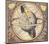 The Celestial Atlas-Andreas Cellarius-Mounted Premium Giclee Print