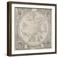 The Celestial Chart of the Southern Hemisphere-Albrecht Dürer-Framed Giclee Print