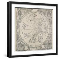 The Celestial Chart of the Southern Hemisphere-Albrecht Dürer-Framed Giclee Print