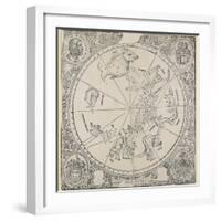 The Celestial Chart of the Southern Hemisphere-Albrecht Dürer-Framed Giclee Print