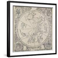 The Celestial Chart of the Southern Hemisphere-Albrecht Dürer-Framed Giclee Print