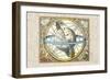 The Celestial Sphere-Andreas Cellarius-Framed Art Print