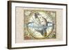 The Celestial Sphere-Andreas Cellarius-Framed Art Print