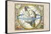 The Celestial Sphere-Andreas Cellarius-Framed Stretched Canvas