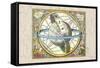 The Celestial Sphere-Andreas Cellarius-Framed Stretched Canvas