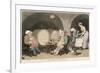 The Cellar Quartetto-Thomas Rowlandson-Framed Art Print