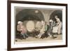 The Cellar Quartetto-Thomas Rowlandson-Framed Premium Giclee Print