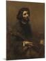 The Cellist , 1847-Gustave Courbet-Mounted Giclee Print