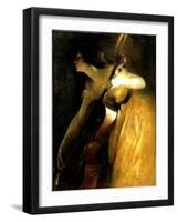 The Cellist, 1898-John Alexander-Framed Giclee Print