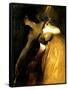 The Cellist, 1898-John Alexander-Framed Stretched Canvas