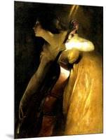 The Cellist, 1898-John Alexander-Mounted Giclee Print