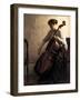 The Cellist, 1908-Joseph Rodefer De Camp-Framed Giclee Print