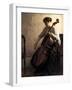 The Cellist, 1908-Joseph Rodefer De Camp-Framed Giclee Print