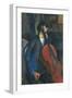 The Cellist, 1909-Amedeo Modigliani-Framed Premium Giclee Print