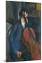 The Cellist, 1909-Amedeo Modigliani-Mounted Giclee Print