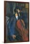 The Cellist, 1909-Amedeo Modigliani-Framed Giclee Print