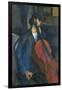 The Cellist, 1909-Amedeo Modigliani-Framed Giclee Print