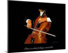 The Cellist-Julia Drake-Mounted Giclee Print
