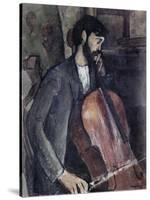 The Cellist-Amedeo Modigliani-Stretched Canvas