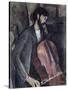 The Cellist-Amedeo Modigliani-Stretched Canvas