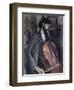 The Cellist-Amedeo Modigliani-Framed Giclee Print